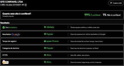 Site verificado e verdadeiro:s11com